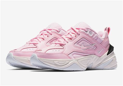 nike m2k tekno sneaker in schwarz und rosa|Nike m2k tekno shoes.